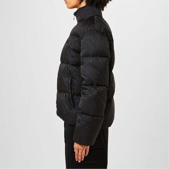 AUTHENTIC VERSACE Black Barocco Light Puffer Down Jacket sz M, NEW - Picture 7 of 16